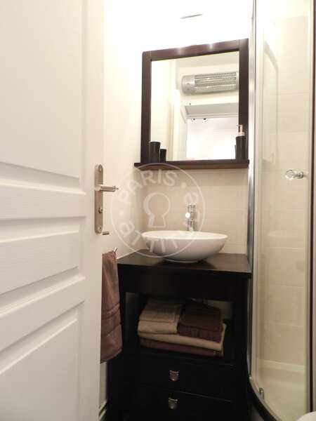 Baño Estudio amueblado - 16m²  - Place d'Italie - París