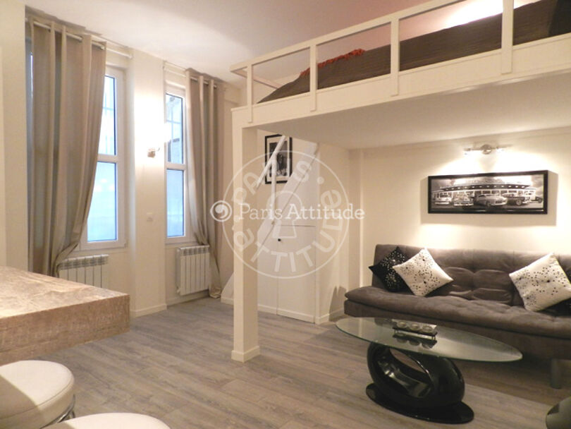 Möblierte Alkovenwohnung - Paris 75017 - 9027