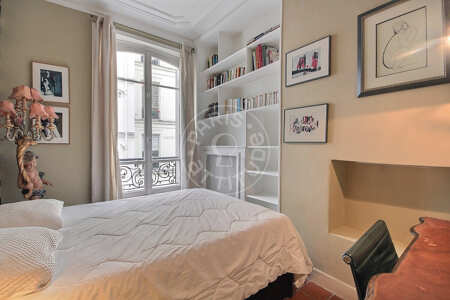 Camera da letto Appartamento arredato - 59m²  - 2 locali - Place de Clichy - Parigi
