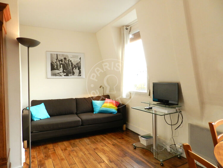 Living room - Furnished 1 bedroom - Paris 75005 - 9066