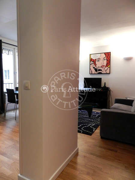Entrance Furnished apartment - 43m²  - 1 bedroom - Saint Placide - Paris