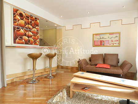 Salotto Duplex arredato - 50m²  - 1 locale - Centre George Pompidou - Parigi