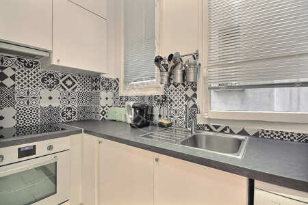 Cocina Piso amueblado - 79m²  - 2 dormitorios - La Muette / Bois de Boulogne - París