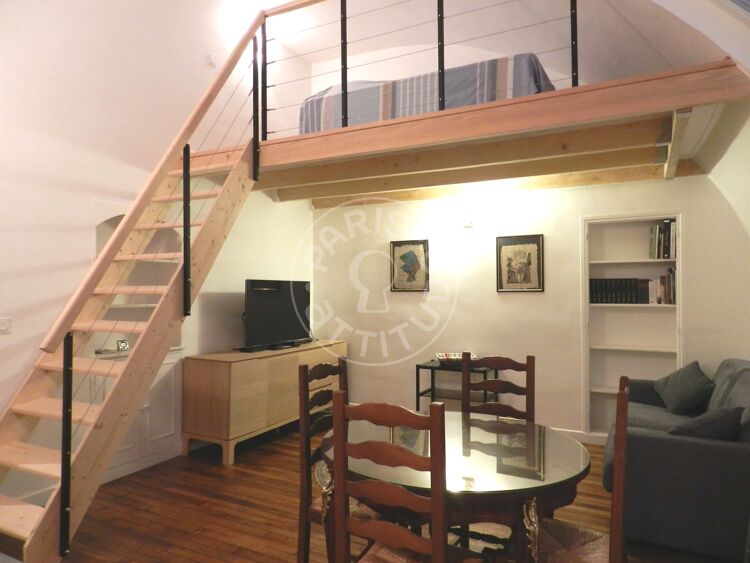 Salon - Studio meublé - Paris 75010 - 9093