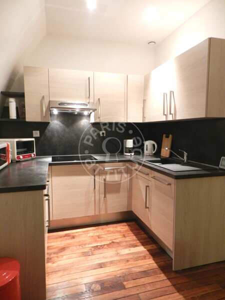 Cucina Monolocale arredato - 28m²  - Poissonnière - Parigi
