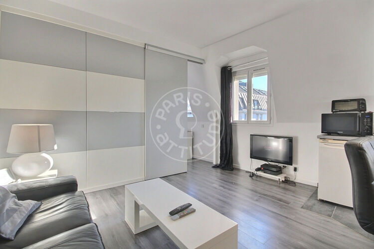 Salon - 1 chambre meublé - Paris 75011 - 9109