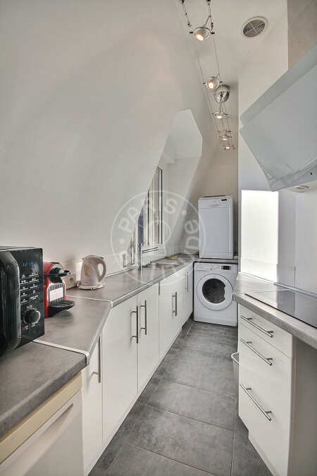 Cozinha Apartamento mobilado - 35m²  - 1 quarto - Bastille - Paris