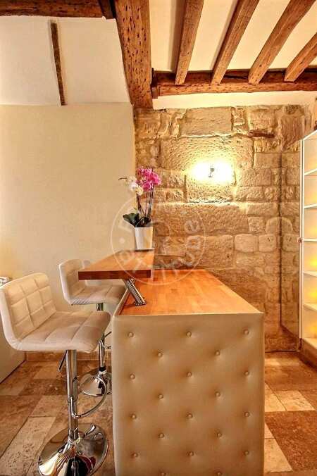 Küche Möblierte wohnung - 60m²  - 2 Zimmer - Pyramides / Palais Royal - Paris