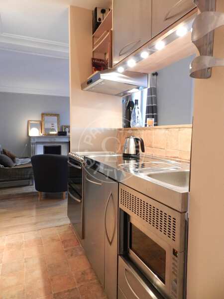 Cuisine Appartement meublé - 43m² - 1 chambre - Faubourg Saint-Martin - Paris