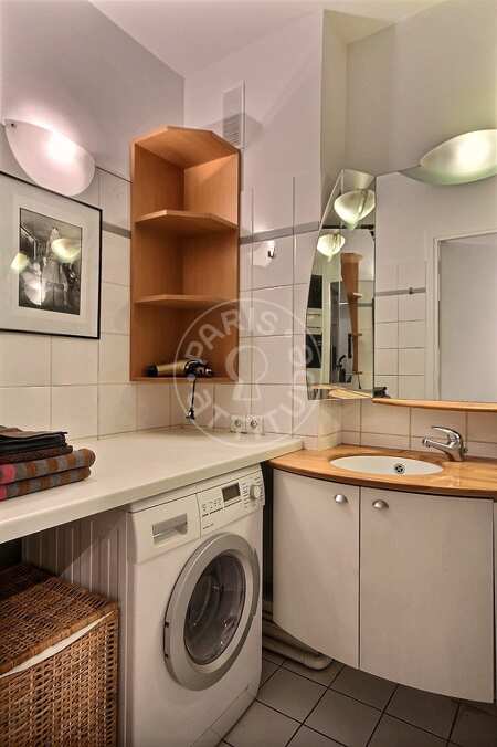 Baño Piso amueblado - 62m²  - 1 dormitorio - Porte Maillot / Palais des Congrès - París