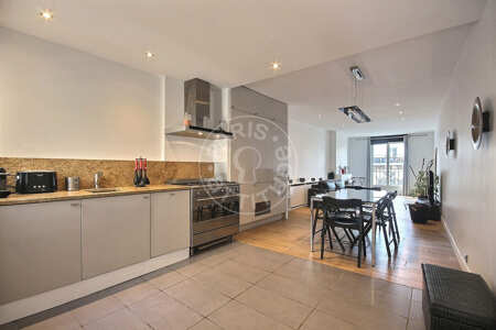 Sala da pranzo Appartamento arredato - 60m²  - 1 locale - Hôtel de Ville - Parigi