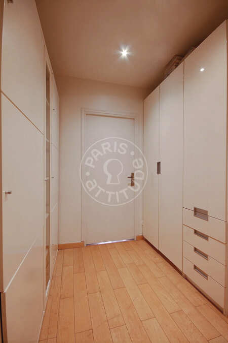 Entrance Furnished apartment - 120m²  - 2 bedrooms - Temple - Paris