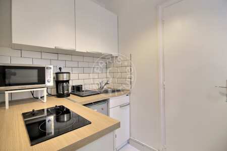 Küche Möblierte studio - 20m²  - Guy Môquet - Paris
