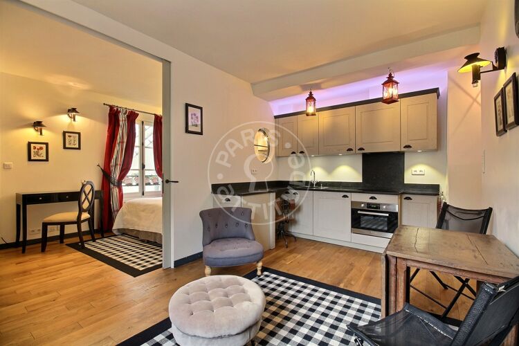 Salon - 1 chambre meublé - Paris 75006 - 9229