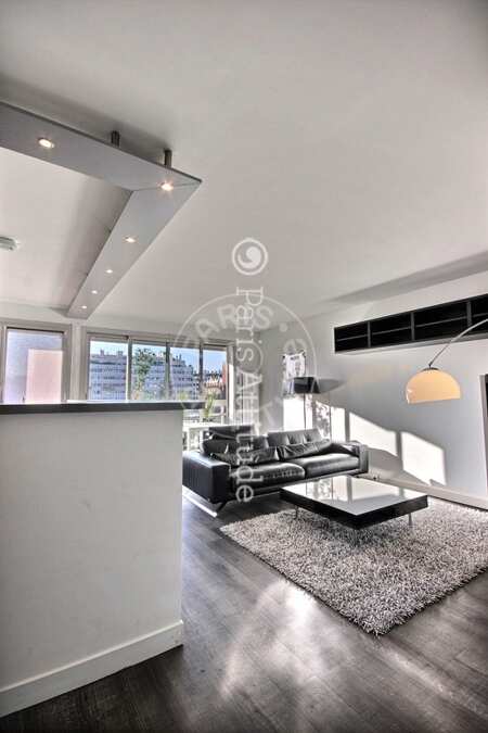 Entrance Furnished apartment - 50m²  - 1 bedroom - Auteuil - Paris