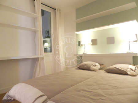 Dormitorio Piso amueblado - 60m²  - 2 dormitorios - Strasbourg Saint-Denis - París