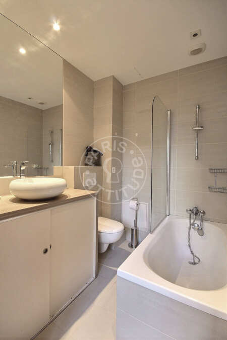 Baño Estudio amueblado - 21m²  - Latin / Saint-Michel - París
