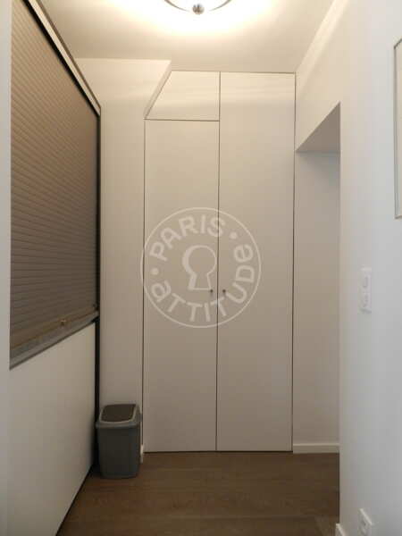 Kitchen Furnished apartment - 27m²  - 1 bedroom - Tour Eiffel - Paris