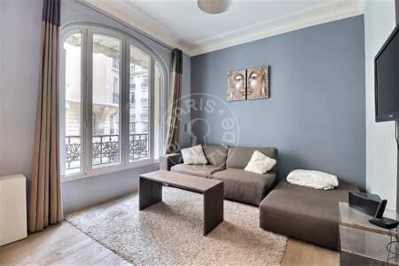 Salón Piso amueblado - 55m²  - 2 dormitorios - La Muette / Bois de Boulogne - París