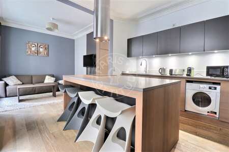 Cocina Piso amueblado - 55m²  - 2 dormitorios - La Muette / Bois de Boulogne - París