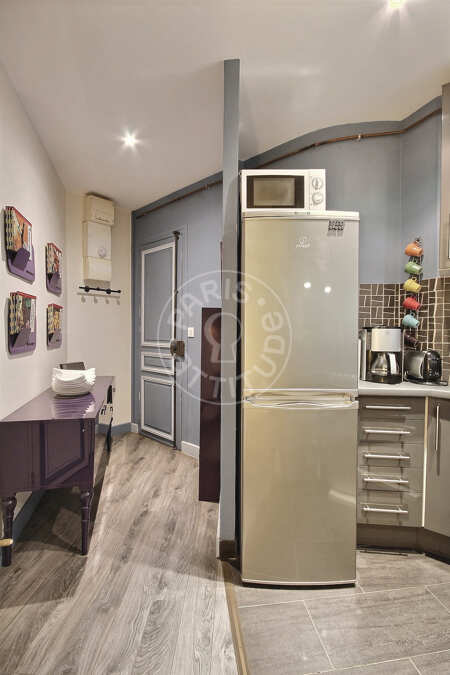 Entrance Furnished apartment - 26m²  - 1 bedroom - Oberkampf - Paris