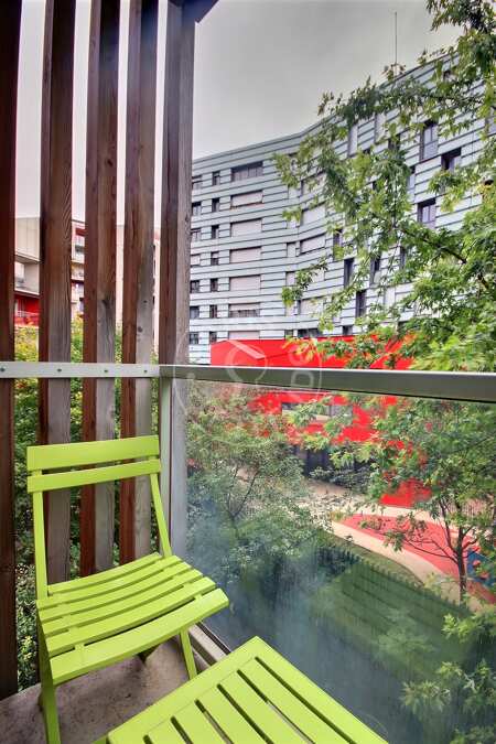 Balcon Studio meublé - 33m²  - Batignolles - Paris