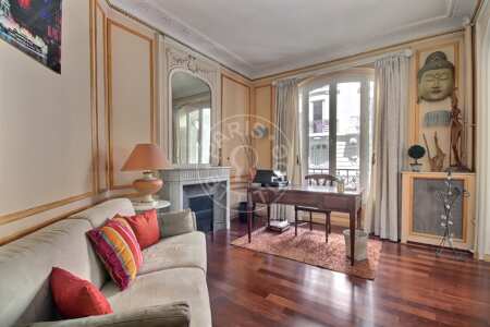Office Furnished apartment - 135m²  - 3 bedrooms - La Muette / Bois de Boulogne - Paris