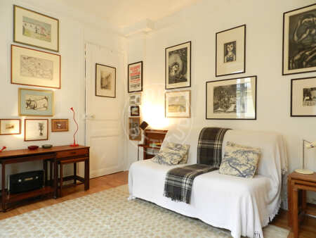 Salón Estudio amueblado - 24m²  - Poissonnière - París