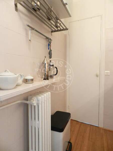 Cocina Estudio amueblado - 24m²  - Poissonnière - París