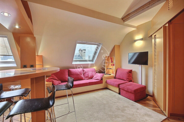 Sala - 1 quarto mobiliado - Paris 75017 - 9331