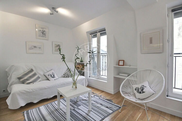 Salon - Studio meublé - Paris 75017 - 9346
