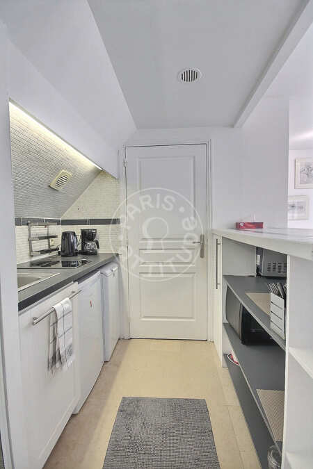 Küche Möblierte studio - 21m²  - Arc de Triomphe - Paris