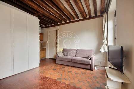Sala Quitinete mobilado - 25m²  - Saint-Germain - Paris