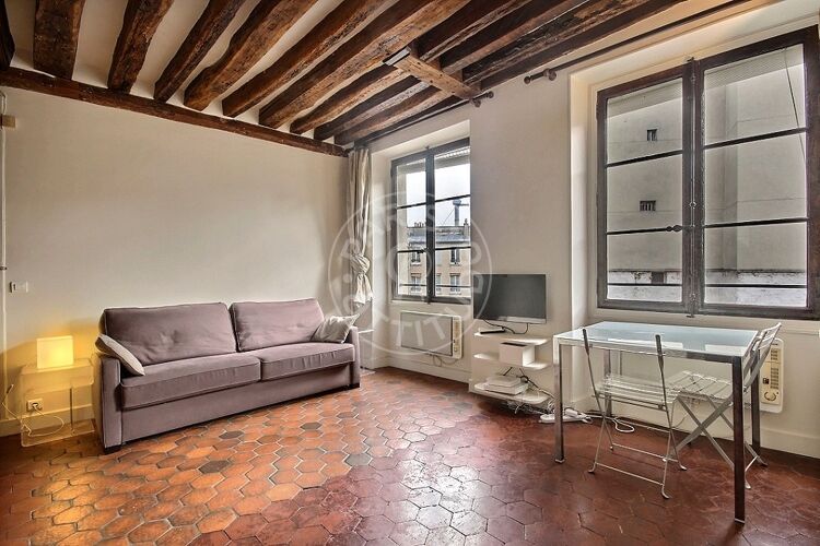Salon - Studio meublé - Paris 75006 - 9348