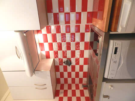 Küche Möblierte studio - 20m²  - Temple - Paris