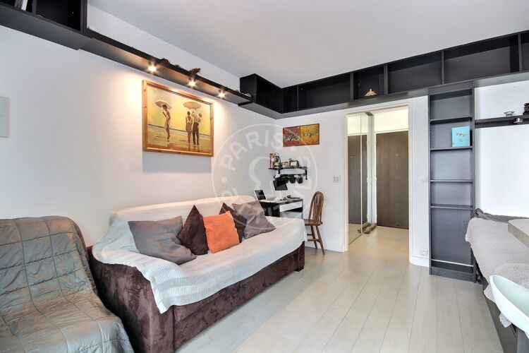 Living room - Furnished studio - Paris 75005 - 9368