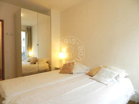Camera da letto Appartamento arredato - 40m²  - 1 locale - Montmartre / Place des Abbesses - Parigi