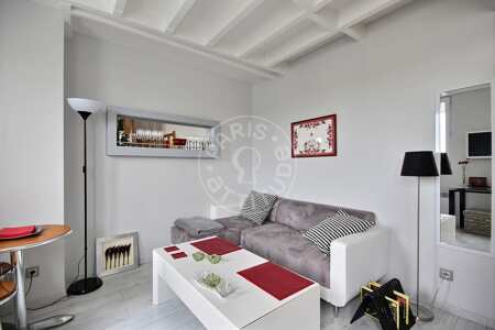 Salón Dúplex amueblado - 30m²  - 1 dormitorio - Ternes - París