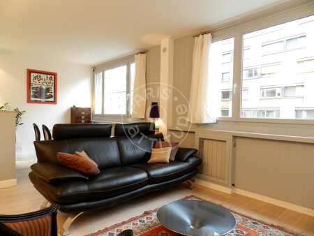 Sala Apartamento mobilado - 50m²  - 1 quarto - Ecole Militaire / Unesco / Duroc - Paris