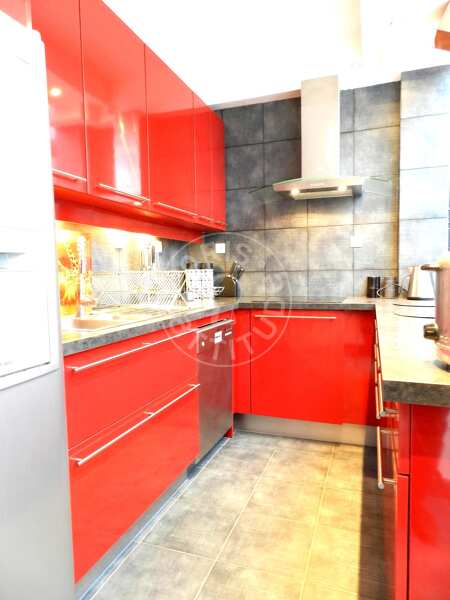 Cuisine Loft meublé - 130m²  - 2 chambres - Poissonnière - Paris