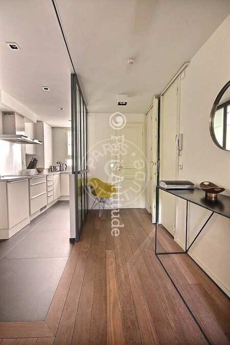 Entrée Appartement meublé - 91m²  - 2 chambres - Invalides - Paris