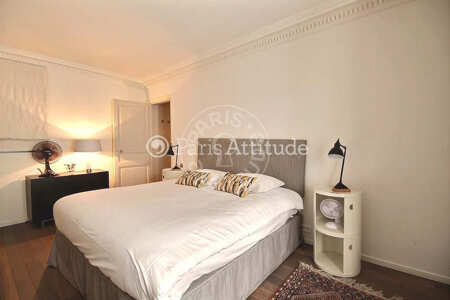 Chambre Appartement meublé - 91m²  - 2 chambres - Invalides - Paris