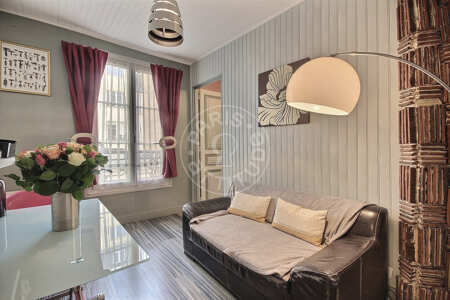 Sala Apartamento mobilado - 30m²  - 1 quarto - Oberkampf - Paris