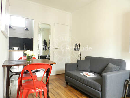 Sala Apartamento mobilado - 27m²  - 1 quarto - Reuilly-Diderot - Paris