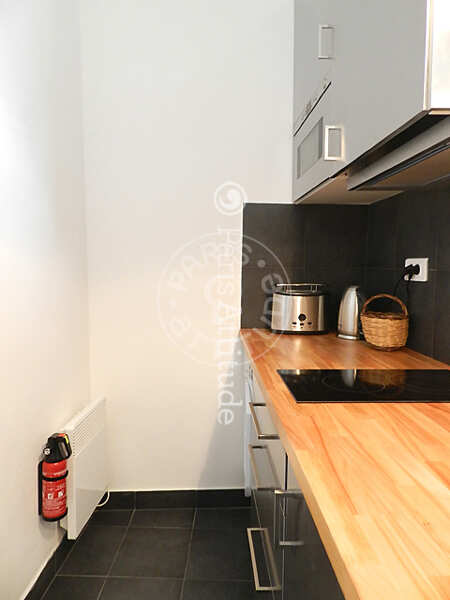 Cozinha Apartamento mobilado - 27m²  - 1 quarto - Reuilly-Diderot - Paris
