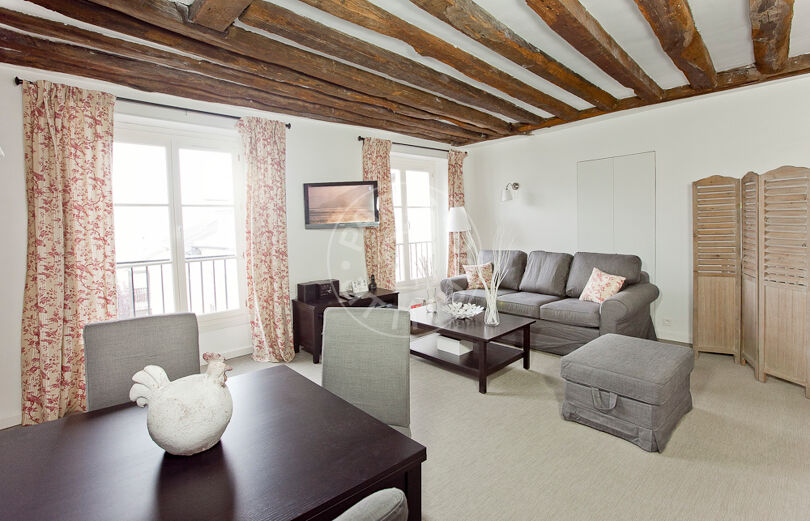 Furnished 1 bedroom - Paris 75004 - 9571