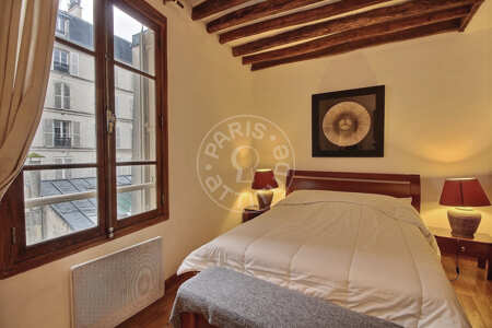 Chambre Appartement meublé - 35m² - 1 chambre - Saint-Germain - Paris