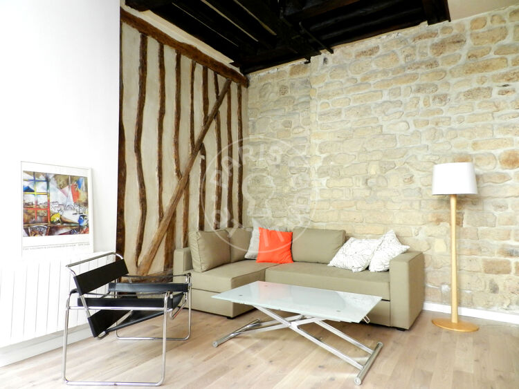 Salon - Studio alcove meublé - Paris 75012 - 9594