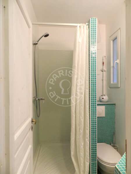 Bathroom Furnished apartment - 60m²  - 2 bedrooms - Strasbourg Saint-Denis - Paris