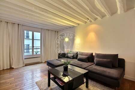 Salon Appartement meublé - 62m²  - 2 chambres - Place Vendôme - Paris